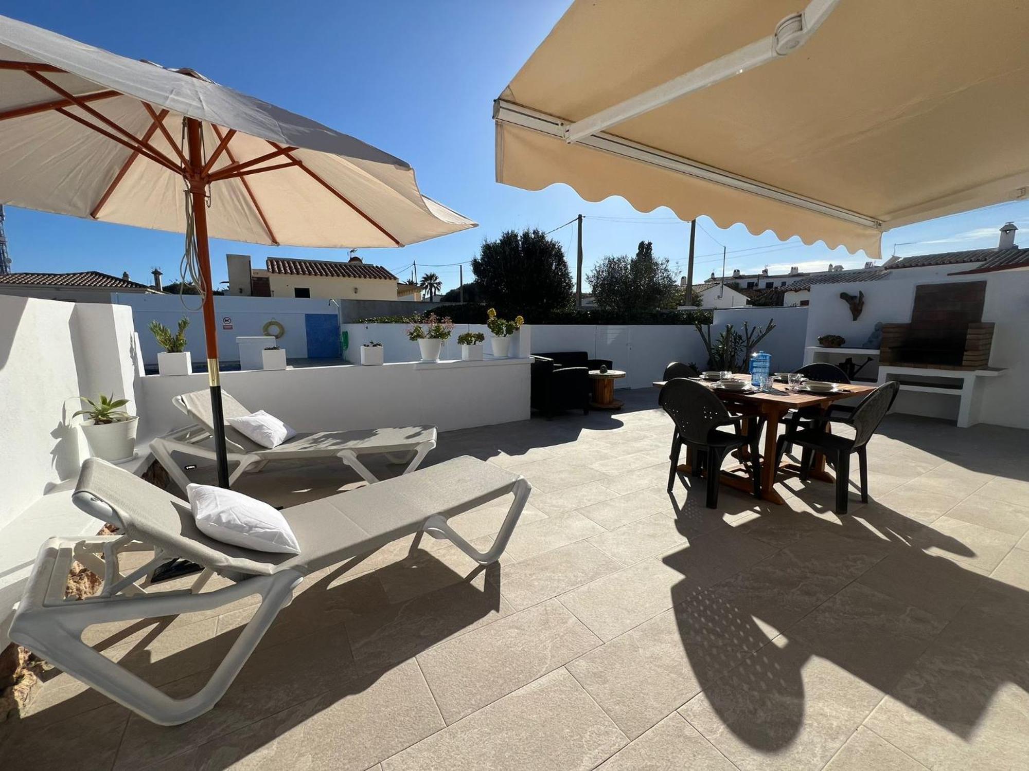 Tramontana Villa Cala En Porter  外观 照片